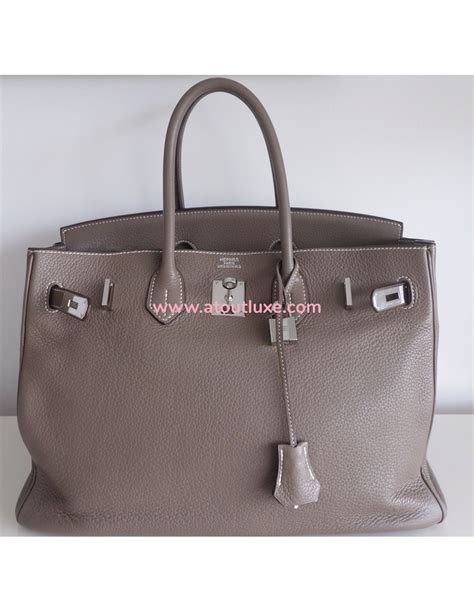 hermes birkin etoupe 35 replica